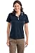 Ladies Polo Shirt with Tipped Collar and Dual Piping
