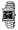 Ebel 1911 La Carree Men's Stainless Steel Automatic Watch 9120I40-15567