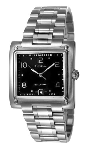 Ebel 1911 La Carree Men's Stainless Steel Automatic Watch 9120I40-15567