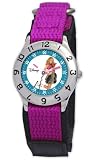 Time Teacher Disney Kids’ Hannah Montana Purple Velcro Strap Watch # D848S504