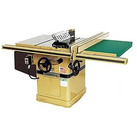 Powermatic 1660802K Model 66 Special Edition 10-Inch Left Tilt 3-Horsepower Cabinet Saw with 30-Inch Accu-Fence, 1 Cast Iron Extension Wing, and Table Board, 230-Volt 1-Phase