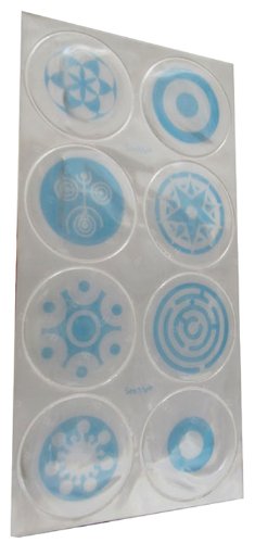 SeeME デザイナーリフレクティブステッカー CROP CIRCLES 58075
