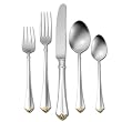 Oneida Golden Juilliard 68-Piece Flatware Set, Service for 12