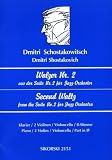 Produkt-Bild: Second Waltz - Walzer Nr 2. Jazz, Ensemble