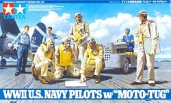 1/48 WWII USN Pilots with Moto