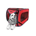Small Professional Dog Kennel - Red