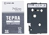 KING JIM �e�[�v�J�[�g���b�W �A�C�����]�ʃe�[�v TF12K
