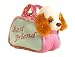 Aurora MINI FANCY PALS PET CARRIER PURSE - BEST FRIEND COCKER SPANIEL Plush