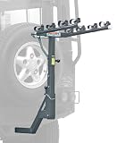 Allen Deluxe 4-Bike Hitch Mount Rack for Vehicles with Rear Mounted Spare Tire (2-Inch Receiver)