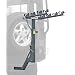 Allen Deluxe 4-Bike Hitch Mount Rack for Vehicles with Rear Mounted Spare Tire (2-Inch Receiver)