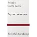 Zigeunerromanzen: Primer romancero gitano 1924-1927 (Bibliothek Suhrkamp)