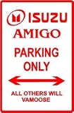 ISUZU AMIGO PARKING sign * street suv