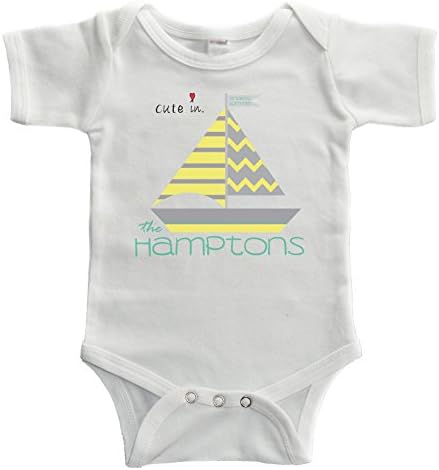 Cute in Hamptons Baby Bodysuit (6-12 Months)