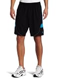 adidas Men's Predator Style Training Short , Black/ Sharp Blue, Large