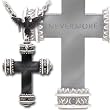 Nevermore Cross - Alchemy Gothic Pendant Necklace