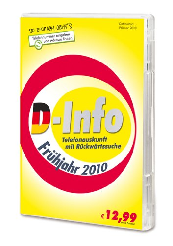 D-Info mit Rückwärtssuche Frühjahr 2010