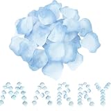 1000 Blue Silk Rose Petals Wedding Party Flower Favors