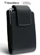 OEM (Original) Vertical Leather Case Pouch with Swivel Belt Clip for Sprint BlackBerry Curve 8530