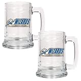 NBA Washington Wizards Two Piece 15-Ounce Glass Tankard Set