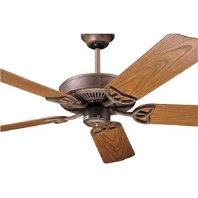 Craftmade Fans OP42RT 42" Outdoor Patio Fan Outdoor Rust Ceiling Fan w/ B542S-OLOK Blades