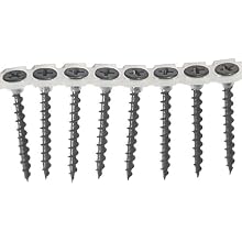 Senco 07A200P DuraSpin No. 7 by 2-Inch Drywall to Wood Collated Screw (1,000 per Box)