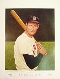 Ted Williams Boston Red Sox 20x26 Lithograph