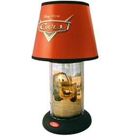 CARS Lightning McQueen Revolving Lamp 28746