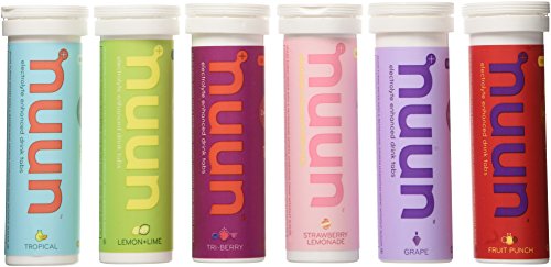 NUUN Multi Flavor Tubes - 6 Pack Variety Active Hydration (6 Tube Variety Pack)