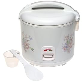 Aroma ARC-840F 20-Cup Cool-Touch Rice Cooker Food Steamer by Aroma
