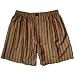  : Soft Brown 100% Madras Silk Boxers by Royal Silk - XL