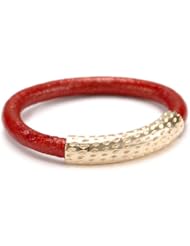 by boe Moroccan Red Leather Ring, Size 7.5