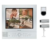 Samsung Electronics SSC-17TQ 17IN Color LCD Surv System with 2-WR/1-PIR Cameras 2WAY Audio