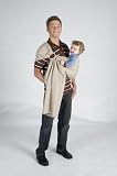 Ellaroo Lightly Padded Baby Sling Stone Medium