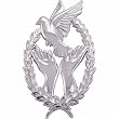 14K White Gold Remembrance Lapel Pin