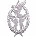 14K White Gold Remembrance Lapel Pin