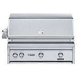 Lynx Gas Grills 36 Inch Built In Natural Gas Grill With Rotisserie L36R-1-NG