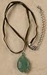 Necklace - Green Aventurine Drop