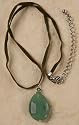 Necklace - Green Aventurine Drop