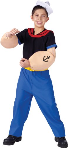 Popeye the Sailor Man Child Costume