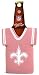 NEW ORLEANS SAINTS PINK BOTTLE JERSEY KOOZIE COOLER