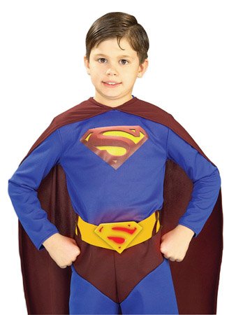 Kids Superman Deluxe Light-Up Belt