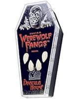 Foothills Creations, Ltd. Unisex Adult Werewolf Fangs In Coffin Deluxe