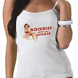 Womens Tank Top Boobies Make Me Giggle