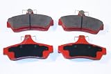 Prime Choice Auto Parts SCD1048 Premium New Ceramic Rear Disc Brake Pad Set