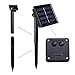 Icicle Solar Rope Lights, 33ft 100 LED Waterproof Outdoor Decoration Lighting for Indoor/Outdoor, Patio, Lawn, Garden, Christmas, and Holiday Festivals (Four Color)