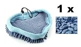 1x Microfibre CORAL Washable Pad Fits H2O H20, VAX S2 & Bionaire Steam Mop - By Zary