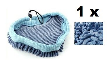 First4Spares Replacement Pad For VAX S2, Bionaire Steam Mop & Montiss CSM5761M Microfibre CORAL Washable Pad Fits H2O H20