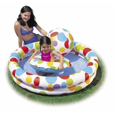 Blow Up Toddler Kiddie Swimming Pool