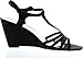 Bonnibel Womens Flosa-1 Glitter T Strap Wedge Dress Sandals