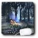 WhiteOak Art Designs Fairy Prints - Fairy laying in Grass - Mouse Pads
